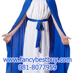 ชุดแฟนซีเด็กหญิง Mary Mother of Jesus สำหรับความสูง M 110-120, L 120-135, XL 135-150 ซม.