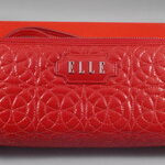 กระเป่าสตางค์ ELLE แดง ใหม่ แท้