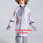 ชุดฮาโลวีน ชุดแวมไพร์ ชุดซอมบี้ ชุดฮาโลวีนเด็กชาย Zombie สำหรับวันฮาโลวีน มีขนาด S 110-125, M 125-140