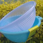 ตะกร้ากรองระบายน้ำ + กาละมังรับน้ำ 1 คู่/แพ็ค