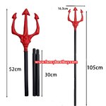 ไม้สามง่ามปิศาจ ขนาดยาว 105 ซม. สำหรับ ประกอบ ชุดปีศาจเดวิล, ชุดผี, ชุดฮาโลวีน
