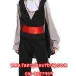 ชุดฮาโลวีนเด็กชาย ชุดแดร๊กคูล่า แวมไพร์ Handsome Vampire สำหรับวันฮาโลวีน มีขนาด M