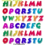 สติ๊กเกอร์ติดสนุก สติ๊กเกอร์สำหรับเด็ก สติ๊กเกอร์เสริมพัฒนาการและการเรียนรู้ของเด็ก สติ๊กเกอร์ลาย ABC , A-Z