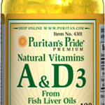 100 เจล Vitamins A & D 5000/400 IU