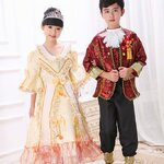 ชุดประจำชาติรัสเซีย ชุดประจำชาติฝรั่งเศส ชุดประจำชาติยุโรป มีขนาด 110, 120, 130, 140