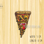 ตัวรีดติดเสื้อน่ารักๆ อาร์มรีดติดเสื้อ ลายการ์ตูน รีดติดเสื้อยีนส์ พิซซ่า