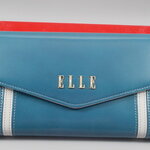 กระเป๋าสตางค์ ELLE ฟ้า-ฃาว ใหม่ แท้