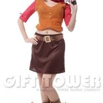 ชุดแฟนซีผู้หญิง ชุดคาวเกิร์ล Cowgirl ขนาดฟรีไซด์