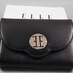 กระเป๋าสตางค์ ELLE ดำ ใหม่ แท้