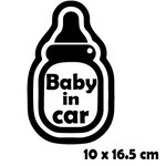 สติ๊กในรถมีเด็ก สติ๊กเกอร์มีเด็กในรถ สติ๊กเกอร์ BABY IN CAR
