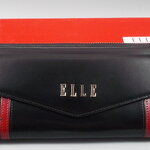 กระเป๋าสตางค์ ELLE ดำ ใหม่ แท้
