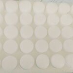 ฟองน้ำกลมเนื้อละเอียด รุ่น G8 ขนาด 1.5x1.5x1.5 นิ้ว50 แผ่น