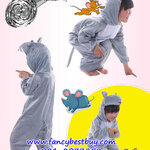 ชุดแฟนซีหนู ชุดแฟนซีสัตว์เด็กหรือชุดมาสคอต สำหรับการแสดง ใช้ได้ทั้งเด็กชายหญิง มี ขนาด M, L, XL, XXL