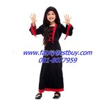 ชุดแดร๊กคูล่าหญิง ชุดฮาโลวีน สำหรับงานแฟนซี วันฮาโลวีน Githic VAMPIRES GIRL มีขนาด M, L