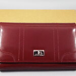 กระเป๋าสตางค์ JEAN-LOUIS SCHERRER แดง ใหม่ แท้