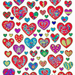 สติ๊กเกอร์ติดสนุก สติ๊กเกอร์สำหรับเด็ก สติ๊กเกอร์เสริมพัฒนาการและการเรียนรู้ของเด็ก สติ๊กเกอร์ลายหัวใจ