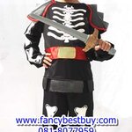 ชุดฮาโลวีน นักข้าผีโครงกระดูก สำหรับวันฮาโลวีน Skeleton (เสื้อ+กางเกง+หมวก) มีขนาด L(120-130)