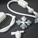 หัวสเปร์ยพ่นหมอกสีขาว 125ตัว/กล่อง