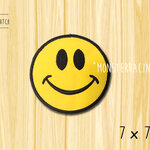 ตัวรีดติดเสื้อน่ารักๆ อาร์มรีดติดเสื้อ ลายการ์ตูน สติ๊กเกอร์รีดติดเสื้อลาย smile