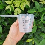 ถ้วยตวงขาวขุ่นPPขนาด 250 CC.มีด้ามจับ