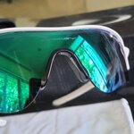 Oakley Radarlock Path Vented VR28 Polished White/Jade Iridium 0091818122