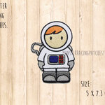 ตัวรีดติดเสื้อ นักอวกาศ ตัวรีดติดเสื้อน่ารักๆ อาร์มรีดติดเสื้อ ลายการ์ตูน