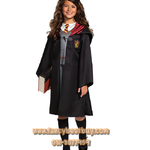 Harry Potter ชุดแฟนซีฮาโลวีน ชุดพ่อมด ชุดแฟนซีพ่อมดเด็กหญิง 3 มีขนาด M110-120, L 120-130, XL 130-140