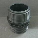 นิปเปิ้ลขนาด 1นิ้วครึ่ง สีดำ