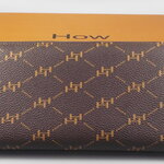 กระเป๋าสตางค์ HOW น้ำตาล ใหม่ แท้