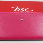 กระเป๋าสตางค์ bsc ชมพู ใหม่ แท้