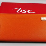 กระเป๋าสตางค์ bsc น้ำตาลอิฐ ใหม่ แท้