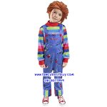 ชุดชัคกี้ Chucky, Child's Play ชุดฮาโลวีน มีขนาด M(110-120), XL(130-140) ไม่รวมวิกผม
