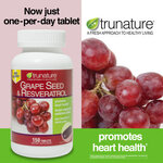 150 เม็ด trunature Grape Seed & Resveratrol