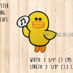 ตัวรีดติดเสื้อน่ารักๆ อาร์มรีดติดเสื้อ ลายการ์ตูน รีดติดเสื้อยีนส์ เป็ด