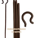 คทาคนเลี้ยงแกะ คทาชุดอียิปต์ สีน้ำตาล ยาว 160 ซม.