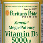 100 เจล Vitamin D3 5000 IU