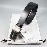 เข็มขัดสุภาพบุรุษ Guy Laroche ดำ ใหม่ แท้