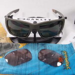OAKLEY BOB BURNQUIST SIGNATURE SERIES STYLE SWITCH Matte Dark Green with Dark Grey & VR50 OO9194-13