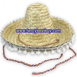 หมวกประจำชาติเม็กซิโก Mexico ขนาดกลาง กว้าง36/รอบศรีษะ58/สูง20 ซม