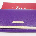กระเป๋าสตางค์ bsc ม่วง ใหม่ แท้