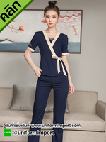 ชุดทำงานผู้หญิง ++คลิกภาพดูรายละเอียดด้านใน ชุดทำงานผู้หญิง แฟชั่นทำงานผู้หญิง ชุดพนักงานต้อนรับ ชุดพนักงานคลินิก ชุดเดรสสีเขียว