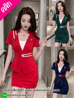 แฟชั่นชุดทำงานผู้หญิง ++คลิกภาพดูรายละเอียดด้านใน ชุดทำงานเซ็กซี่ ชุดทำงานผ้ายืด ชุดทำงานผู้หญิง ชุดกระโปรงทำงาน