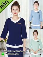 ชุดพนักงานสปา ++คลิกดูรายละเอียดด้านใน ชุดพนักงานนวด ชุดร้านสปา ชุดร้านนวด ชุดฟอร์มพนักงาน ชุดทำงานผู้หญิง ชุดยูนิฟอร์ม