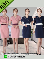 ชุดสปา ชุดพนักงานสปา ++คลิกภาพดูรายละเอียดด้านใน ชุดพนักงานต้อนรับ ชุดพนักงานโรงแรม ชุดฟอร์มพนักงาน ยูนิฟอร์ม uniform