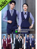 ชุดเสื้อกั๊กพนักงานต้อนรับ ++คลิกภาพดูรายละเอียดด้านใน เสื้อกั๊กไนท์คลับ เสื้อกั๊ก เสื้อพนักงานบาร์ เสื้อพนักงานไนท์คลับ