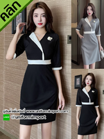 ชุดพนักงานต้อนรับ ++คลิกภาพดูรายละเอียดด้านใน ชุดฟอร์มพนักงาน ชุดพนักงาน ชุดยูนิฟอร์ม ชุดพนักงานโรงแรม ชุดเดรส