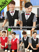 เสื้อพนักงานต้อนรับ ++คลิกดูรายละเอียดด้านใน เสื้อพนักงานเสริฟ เสื้อพนักงานโรงแรม เสื้อฟอร์มพนักงาน เสื้อเบลบอย เสื้อพนักงานร้านกาแฟ สำเนา