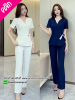 ชุดพนักงานต้อนรับ ++คลิกภาพดูรายละเอียดด้านใน ชุดฟอร์มพนักงาน ชุดพนักงาน ชุดยูนิฟอร์ม ชุดพนักงานโรงแรม ชุดเดรส