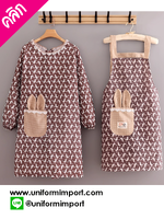 เอี๊ยมกันเปื้อนพนักงานเสริฟ ++คลิกภาพดูรายละเอียดด้านใน ผ้ากันเปื้อนพนักงานเสริฟ ผ้ากันเปื้อนเต็มตัว