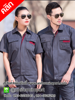 เสื้อช่าง ++คลิกภาพดูรายละเอียดด้านใน เสื้อฟอร์มช่าง เสื้อช่างโรงงาน เสื้อฟอร์มพนักงาน